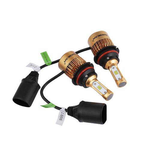 AUXBEAM 9007 HB5 LED Headlight High Low Beam Bulbs Conversion Kit 6500K 80W Pair - Picture 12 of 12