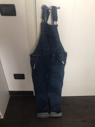 salopette jeans bambina ZARA Tg 13/14 Anni Nuova | eBay