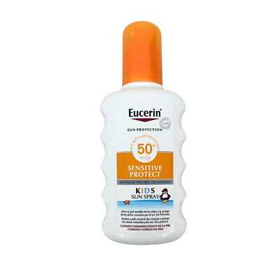 Eucerin Kids Sun Sensitive Protect Spray, SPF50+, 200ml, Brand New