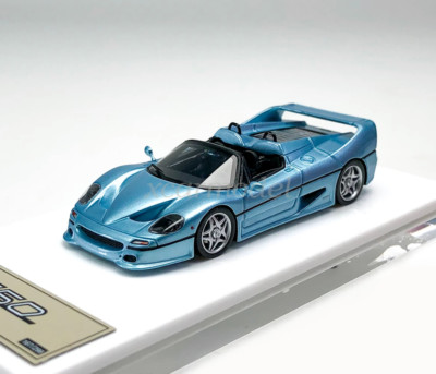 DMH 1:64 Ice Blue F50 Aperta Convertible Sport Model Diecast Resin