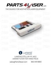 LUMENIS STELLAR IPL M22 640NM FILTER FOR HAND PIECE KT-20113790 LUFI3478