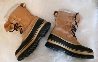 Sorel Men's Winter Caribou Boot Size 7 TAN Waterproof NM1000-281