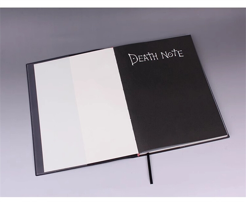 Anime Death Note Yagami Light Cosplay Notebook Signature Pen Box