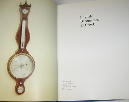 1992 Antique English Barometers 1680-1860 by Nicholas Goodison, Reprint edition - Picture 4 of 10