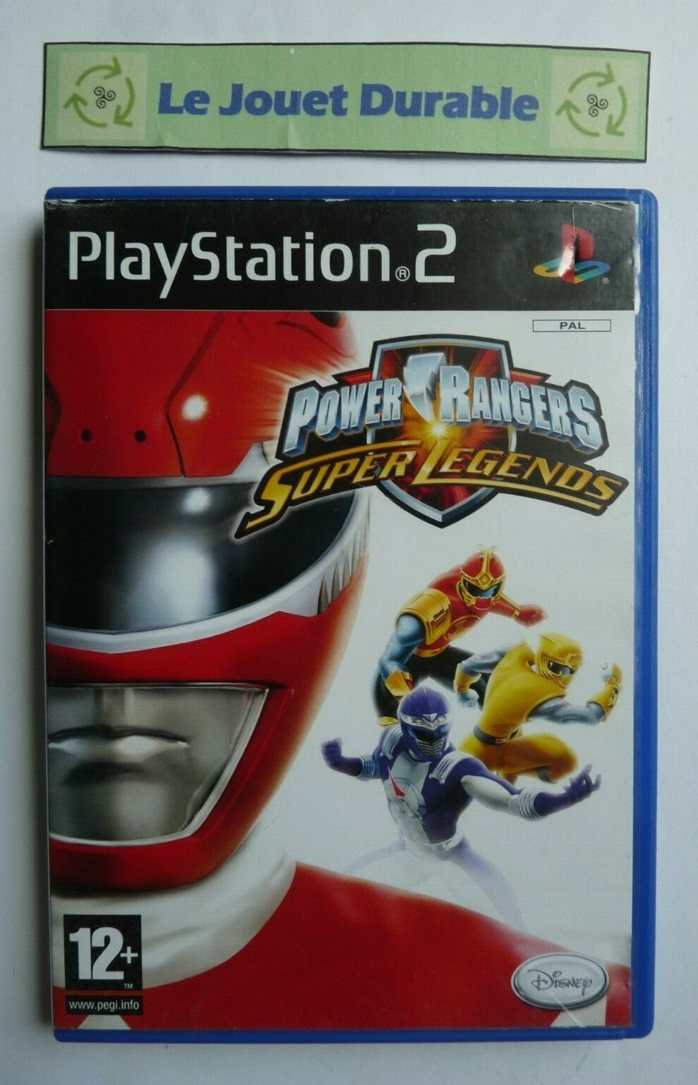 power Rangers : super Legends - PS2 - CD en  bon état