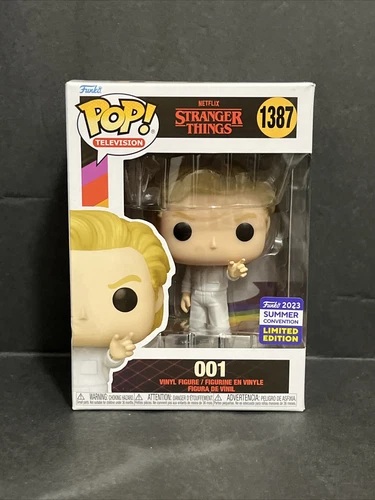 Funko Pop Stranger Things #1387 2023 Summer Convention 001 Vinyl Figure Limited
