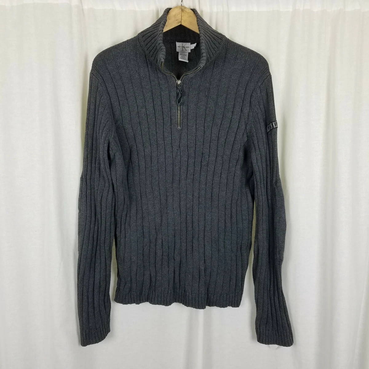 Calvin klein cheap ribbed sweater