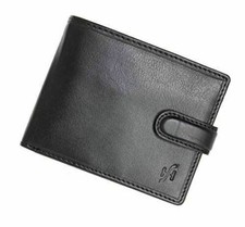 STARHIDE Mens RFID Blocking VT Leather Bifold Zip Coin Pocket Wallet 840
