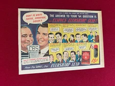 1948, Milton Berle, "EVERSHARP" Mechanical Pencil Ad (Scarce / Vintage)