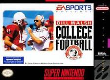 Bill Walsh College Football Super Nintendo Cosmetically Flawed Cartridge