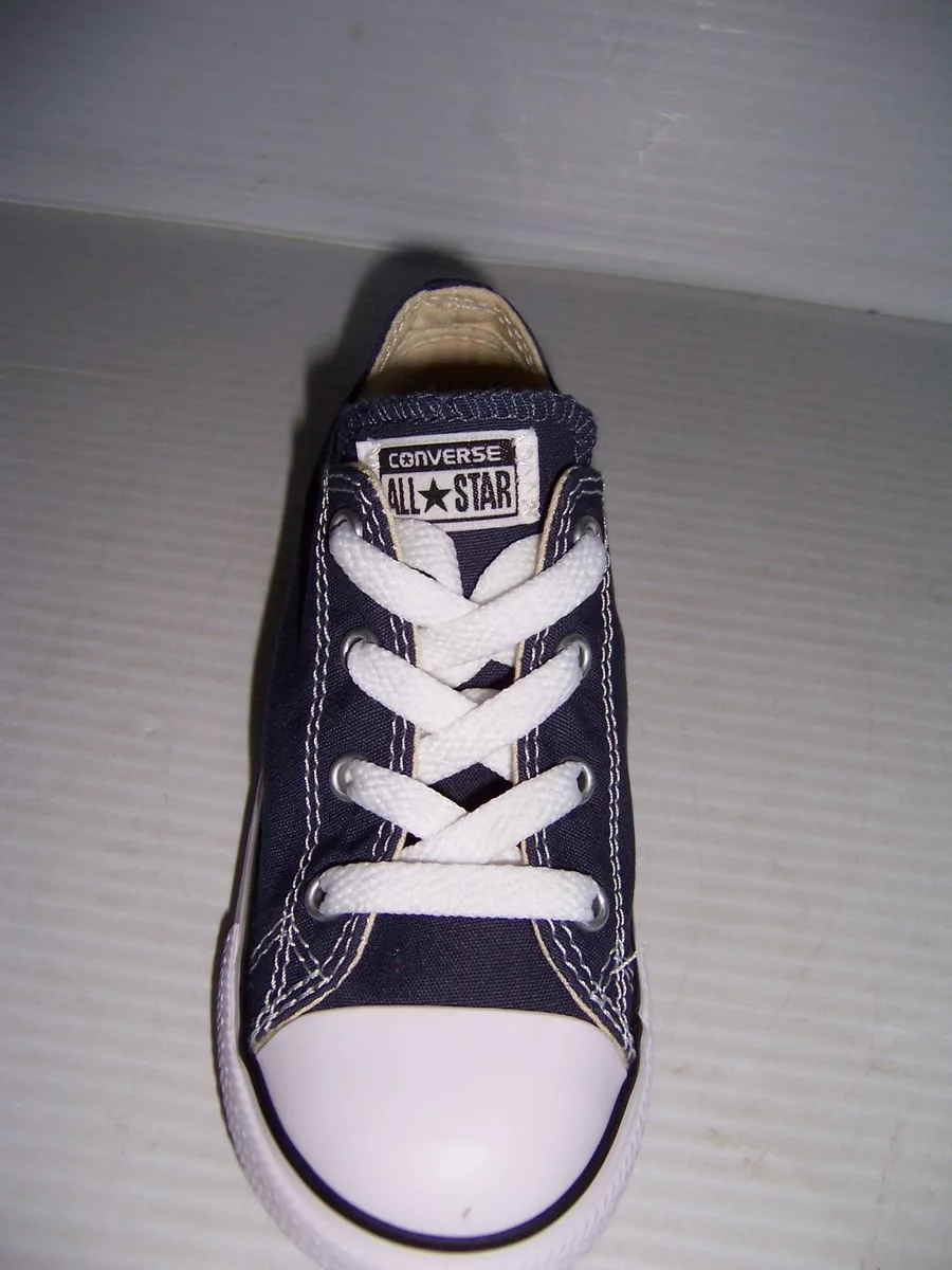 Converse Chuck Taylor All Star Toddler Blue White Low Top Shoes