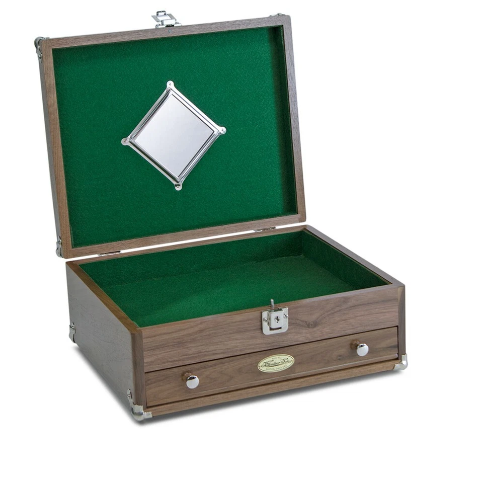 Gerstner & Sons Model N 1401 Natural Walnut Desktop Case USA MADE! NO TARIFF!! - Image 2 of 4