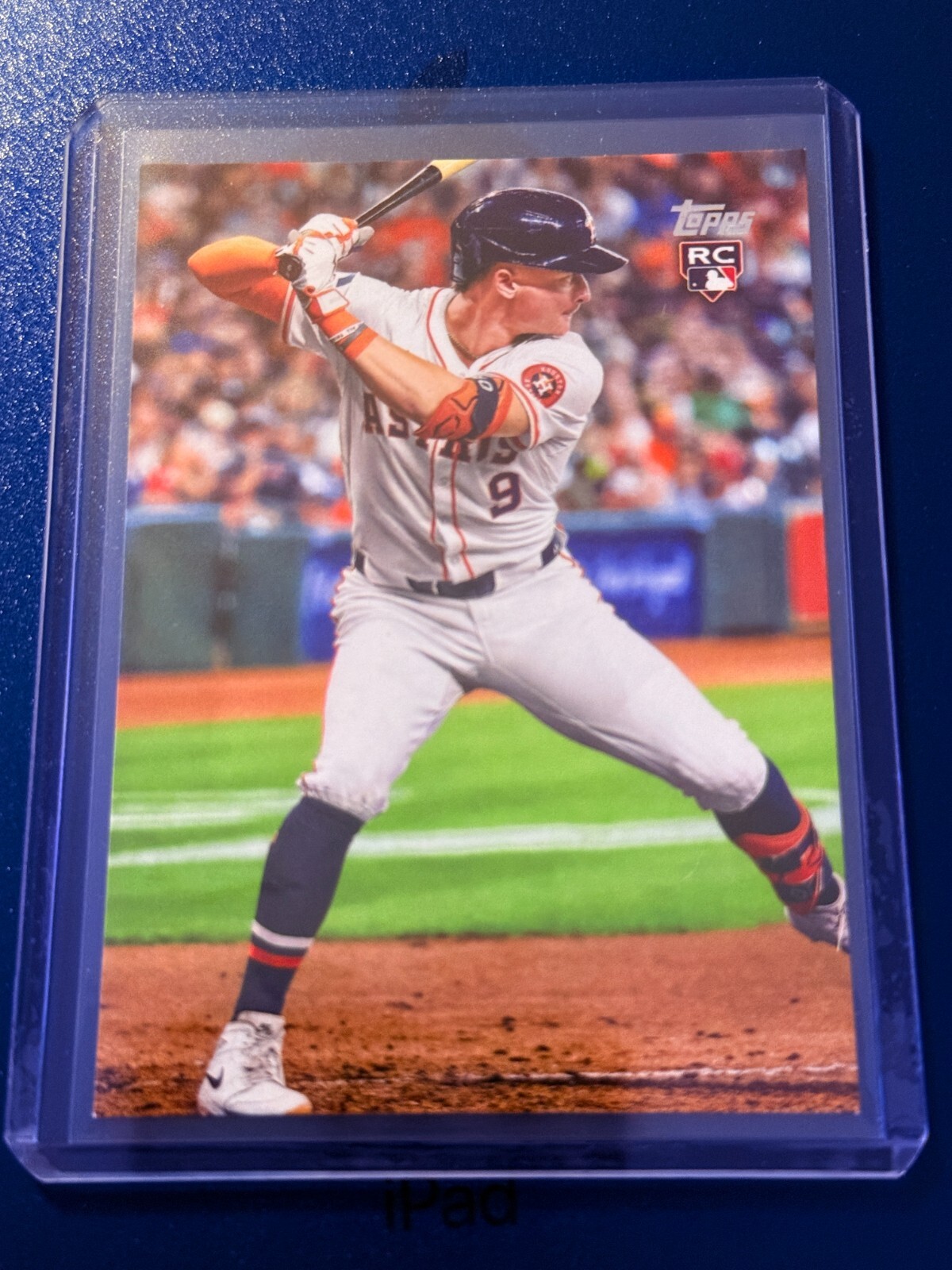 Zach Dezenzo 2025 TOPPS SERIES 1 True Photo Image SSP ROOKIE #89 HOUSTON ASTROS