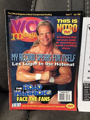 WCW Program & Match Sheet 6/30/96 NYC Show! RARE! wwe wwf nwo