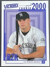 2000 Upper Deck Victory Baseball Card #343 Ben Petrick