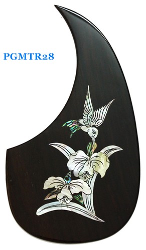 Acoustic Classical Guitar Rightside Rosewood Pickguard PGMTR28-34 - Picture 3 of 8