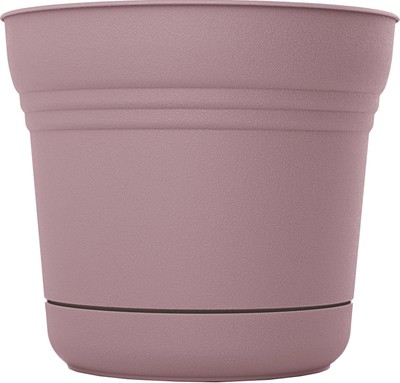 Bloem Saturn Vaso Per Fiori Con Sottovaso Integrato | 30,48 Cm | Plastica Riciclabile E Resistente UV | Per Interni Ed Esterni - 2