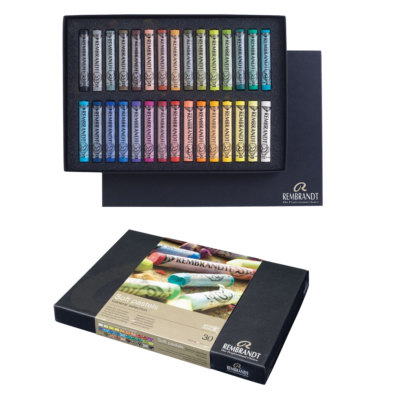 30 ganze Rembrandt Pastellkreiden - extra feine Softpastelle - General Selection