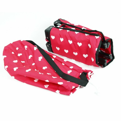 Doll Fold n' Store Pack N' Play - Doll Play Yard with Cute Hearts Design - Picture 4 of 6