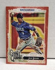 JEAN SEGURA 2017 Topps Gypsy Queen RED ~ #'d 06/10 ~ MARINERS