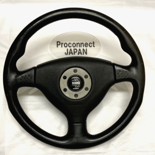 JDM Mitsubishi Lancer Evolution 4 5 6 Momo Steering Wheel OEM CP9A CN9A - Picture 1 of 6