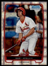 2012 Bowman Chrome Prospects Retail X-Fractor #BCP160 Gary Apelian St. Louis