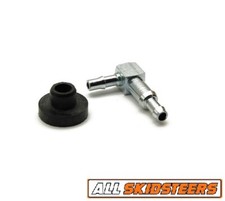 7101291 6553411 Fuel Tank Elbow & Rubber Bushing Kit Compatible With Bobcat