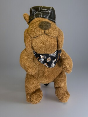 Harley Davidson Knucklehead Bulldog Plush 2003 - VERY GOOD CONDITION!