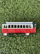 Budweiser Anheuser Busch Trolley car coin bank by Ertl