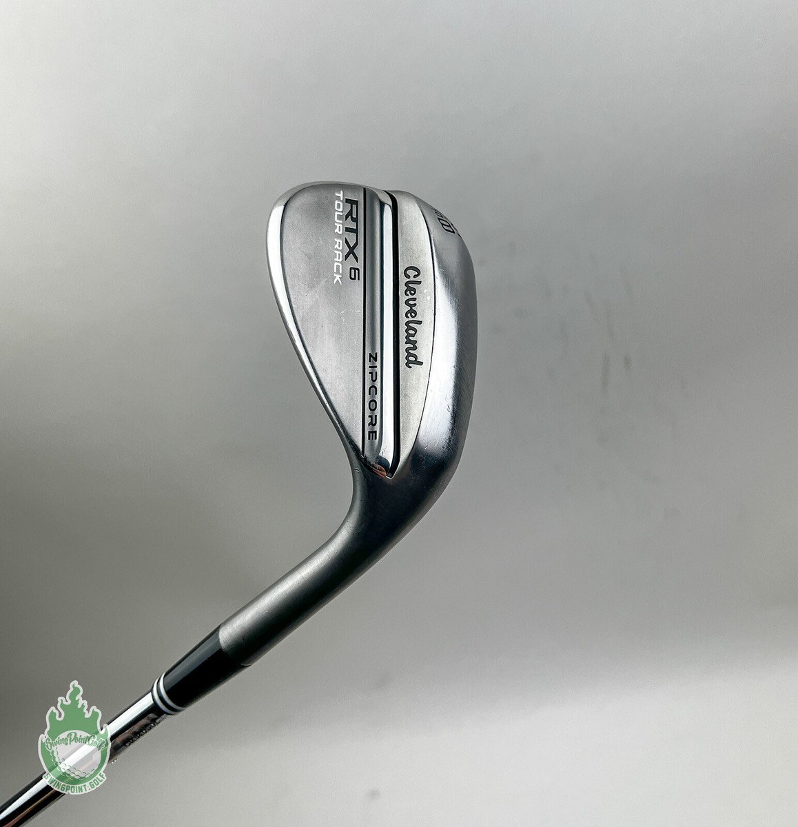 Used RH Cleveland RTX-6 ZipCore Tour Rack Raw Mid Wedge 58*-10