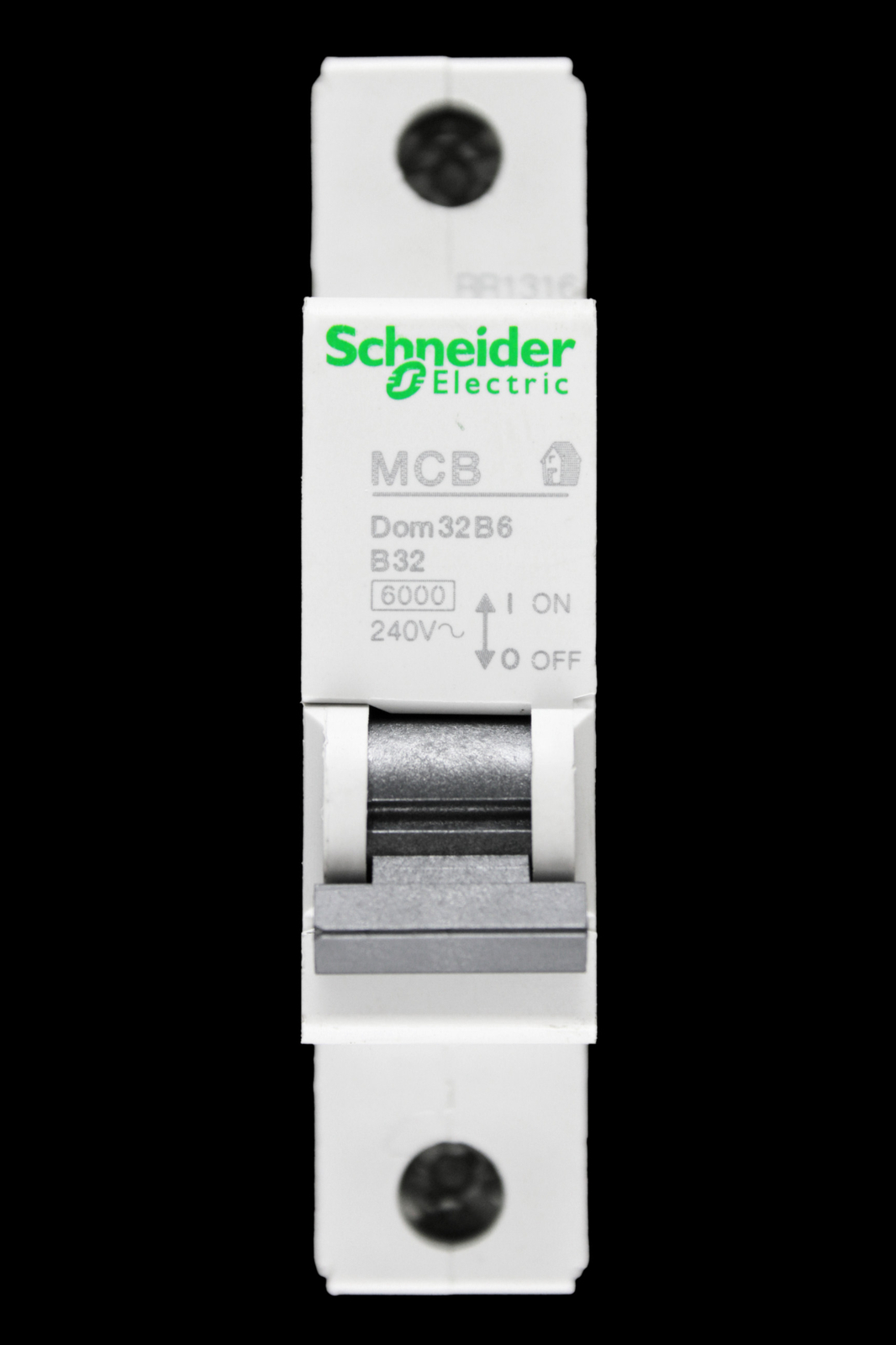 SCHNEIDER 32 AMP CURVE B 6kA MCB CIRCUIT BREAKER DOMAE DOM32B6