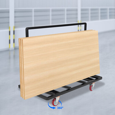 Foldable Drywall Cart 2200 lbs Heavy-Duty Q235 Steel Panel Trolley