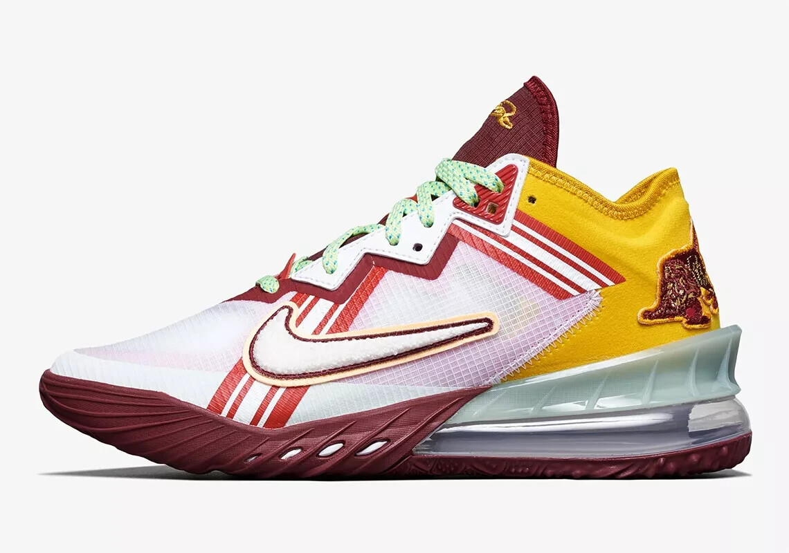 Mimi Plange × Nike Lebron 18 Low Higher Learning CV7562-102 Men's