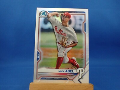 Mick Abel Bowman Chrome Prospects 2021 Refractor