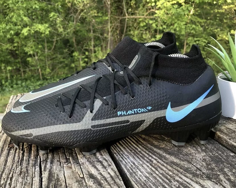 Nike Phantom GT2 Pro Size 5 DF FG Cleats DC0759 004 Black Blue