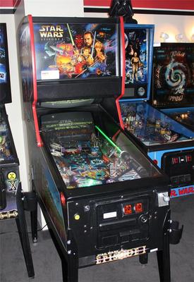 STAR WARS EPISODE I Pinball Machine - Williams 1999 - Pinball 2000!