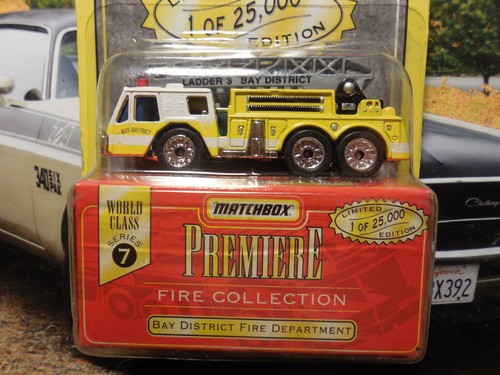 Matchbox 1995 Premiere Collection LOT 2 Springfield Fire Department BAY DISTRICT - Picture 4 of 5