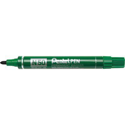 Pentel Permanent-Marker N50, grn, Rundspitze
