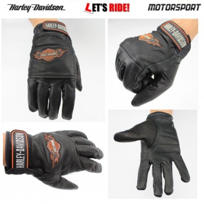  Harley Davidson gloves motorcycle gloves mens leather 