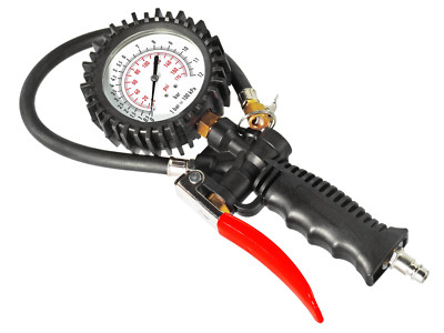 Druckluft Reifenfüller Profi Reifenfüllgerät Reifenpistole Manometer 12 Bar