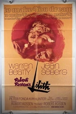 LILITH Movie Poster (Fine) One Sheet 1964 Jean Seberg 24409