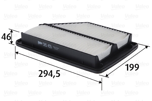 585455 VALEO Air Filter for HONDA