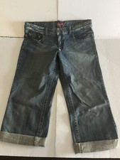Size 16 Stretch Jean Capri - Faded Glory