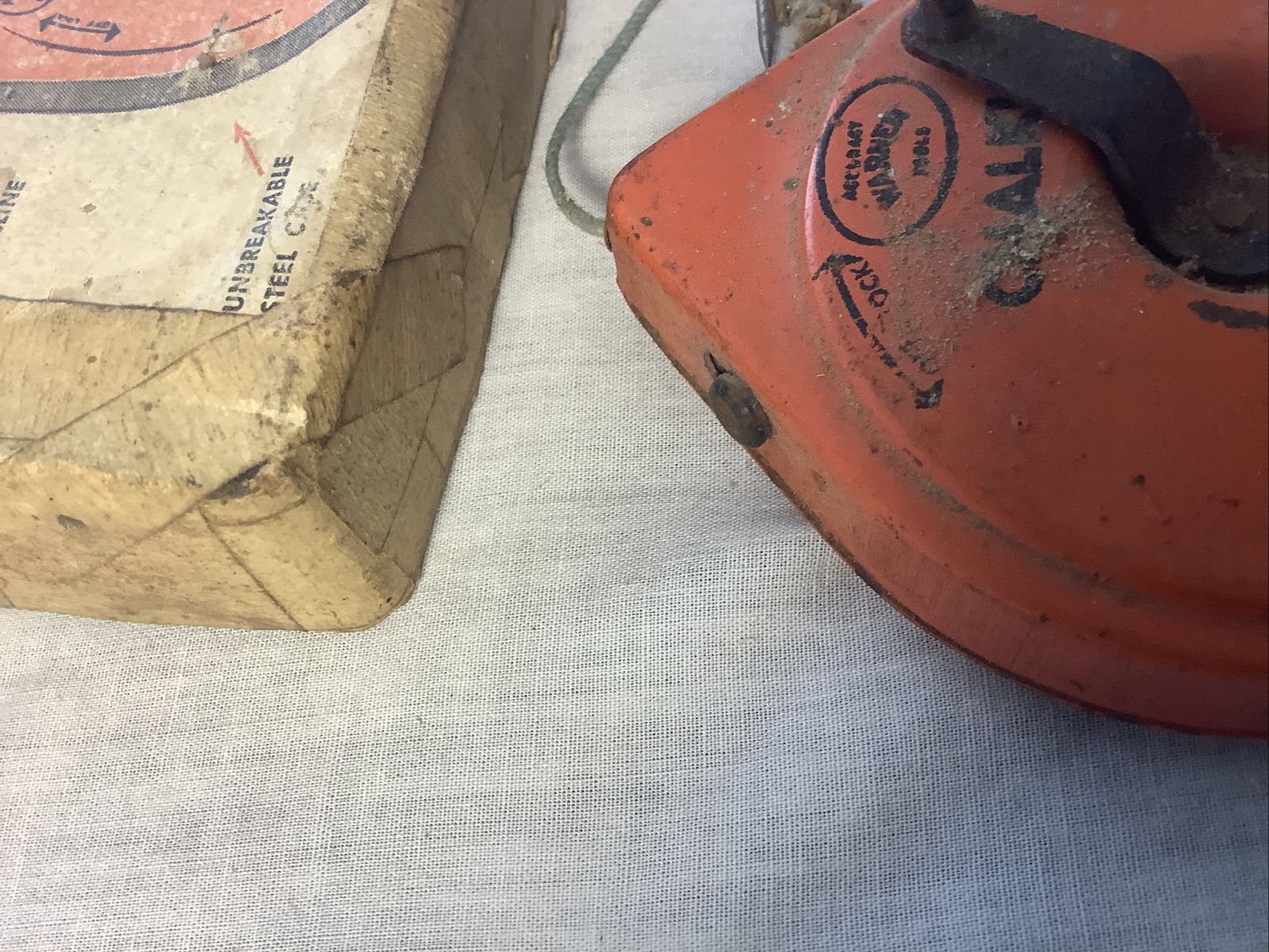 VINTAGE WORKING "WARNER ACCURACY TOOLS USA" CHALKLINE Rare Item eBay