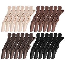 24 Pack Alligator Hair Clips for Styling Sectioning Large Salon Pro Hair Clip...