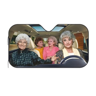 Hoeuol Funny Windshield Sun Shade Foldable Sunshade For Car Windshield Covers