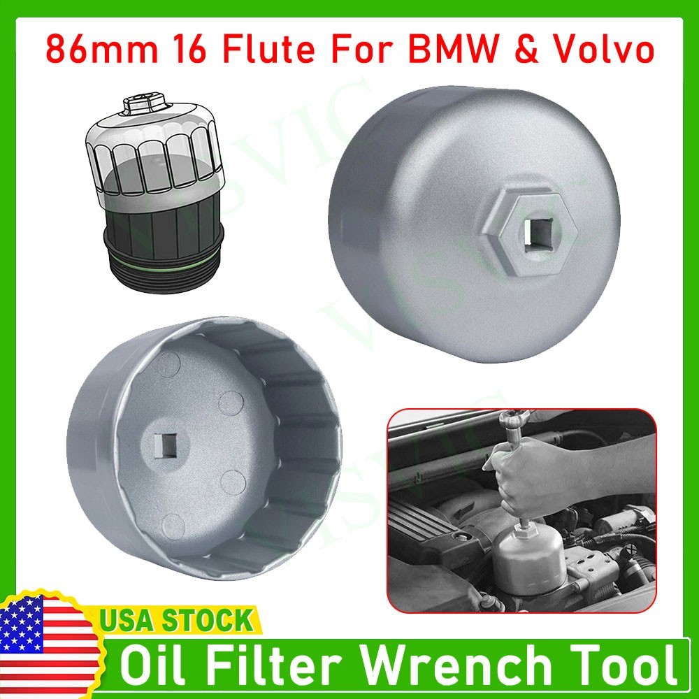 86mm Oil Filter Wrench Tool Cartridge Housing Caps for BMW X1/X3
