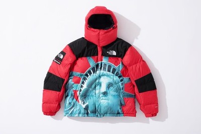 DS Supreme X The North Face Statue Of Liberty Baltoro Jacket Size XL
