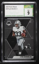 2020 Panini Mosaic Rookies Lynn Bowden Jr #229 CSG 9 Mint un2