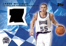 2001-02 Topps #TR-JW Jason Williams All-Star Remnants